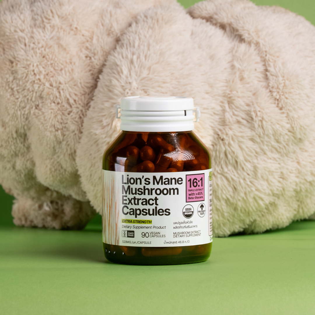 Lion's Mane 16:1 Triple Extract Capsules