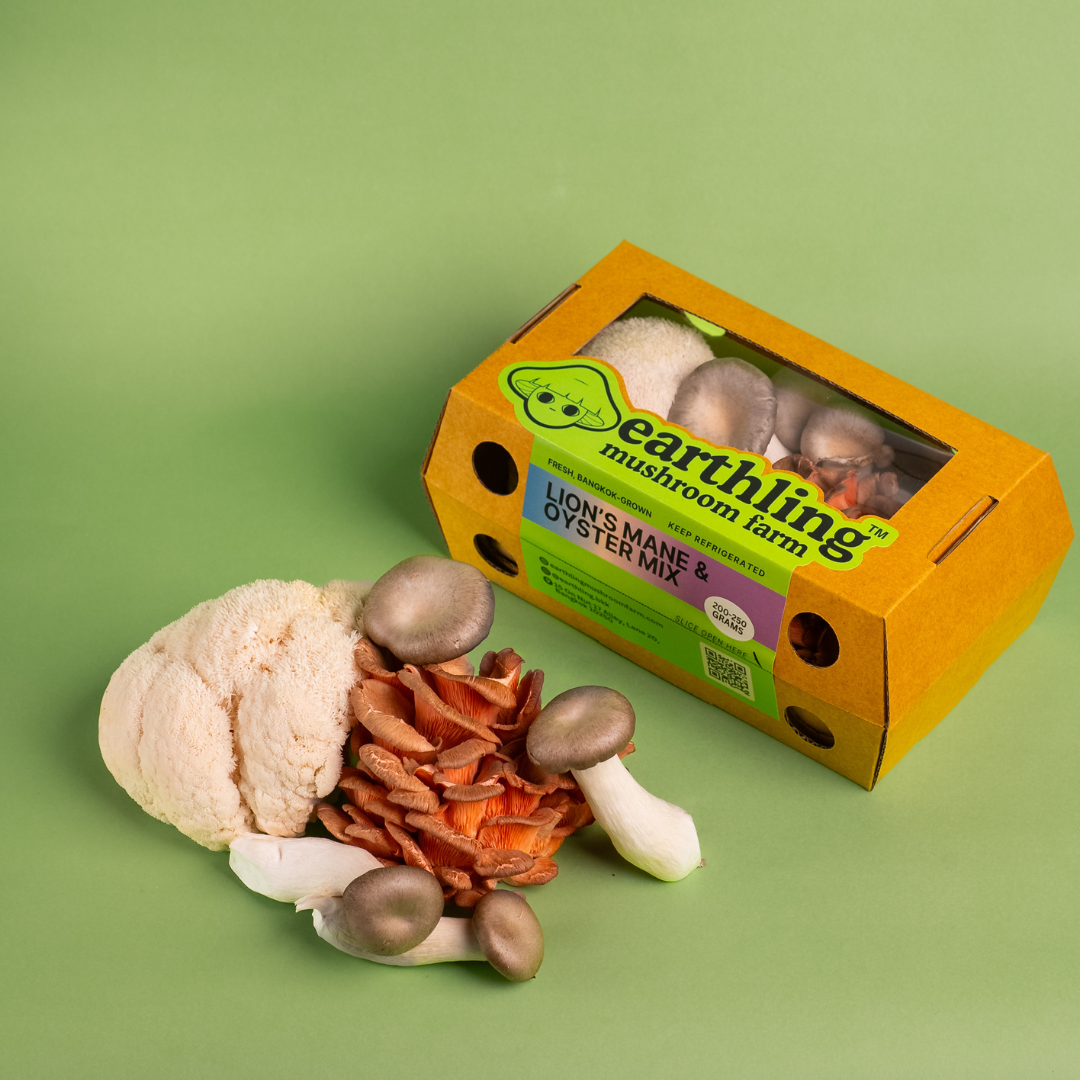 Earthling Box Grower's Choice Mixed Mushroom Box โ Earthling Mushroom Farm