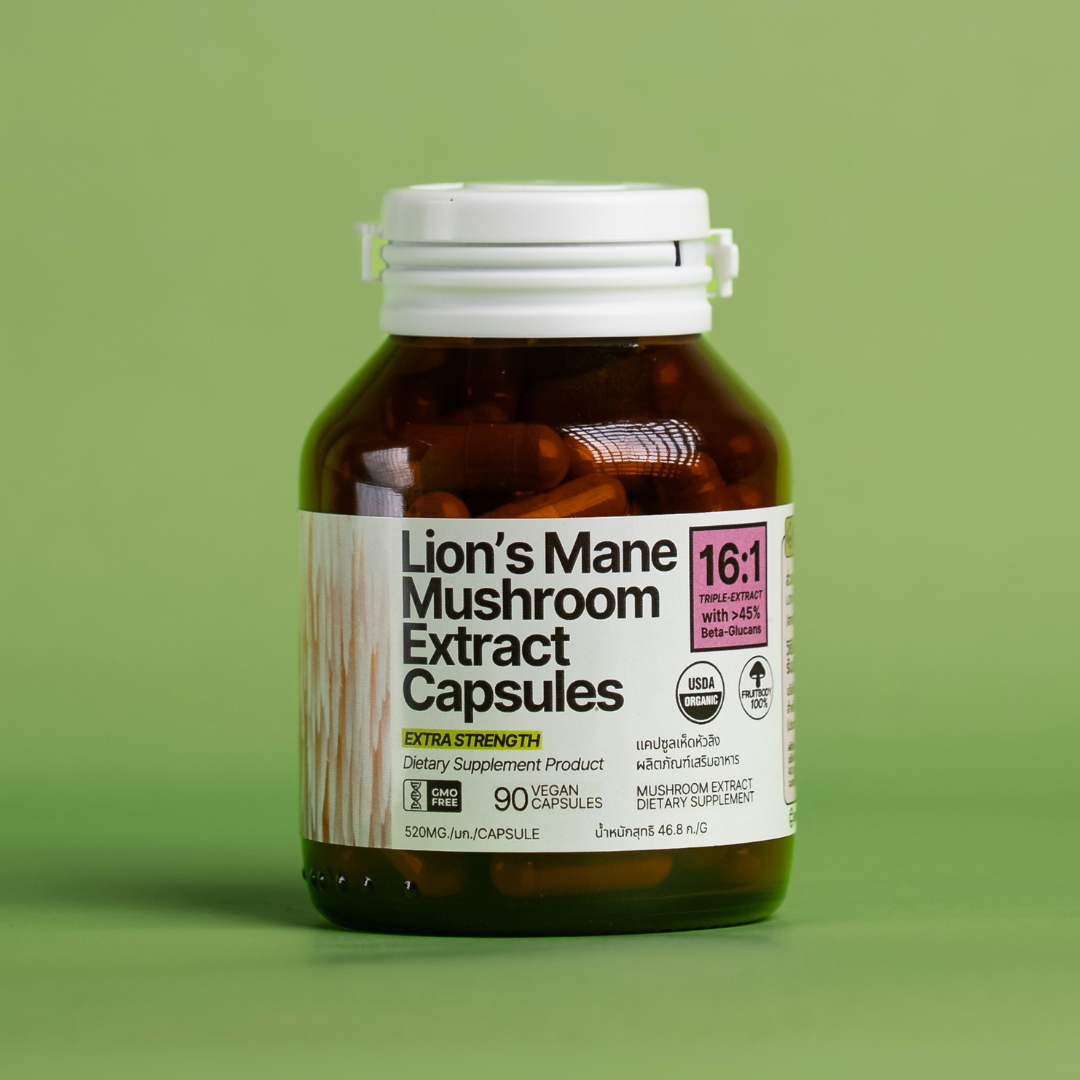 Lion's Mane 16:1 Triple Extract Capsules