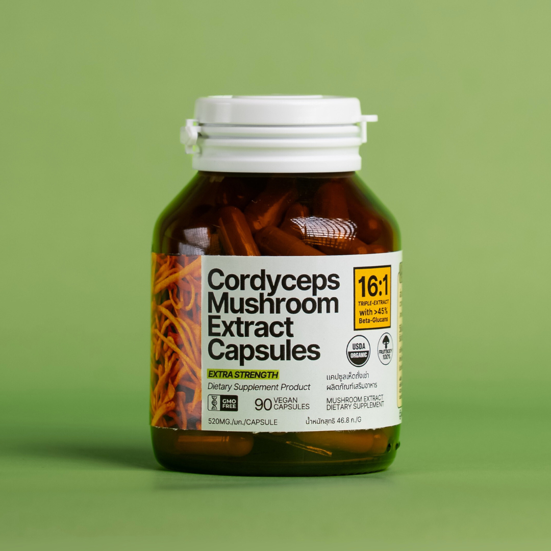 Cordyceps 16:1 Triple Extract Capsules