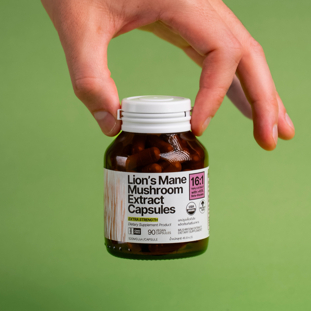 Lion's Mane 16:1 Triple Extract Capsules