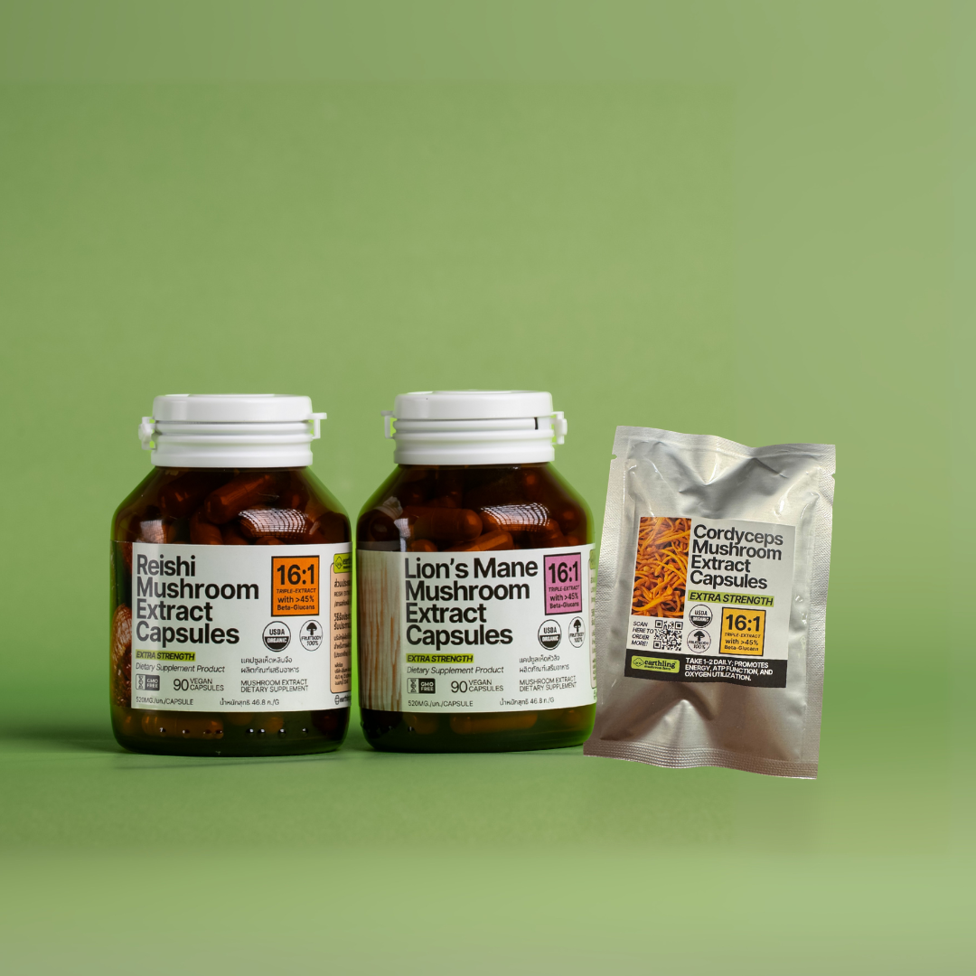 Triple Extract Bundle + Free Cordyceps Sample