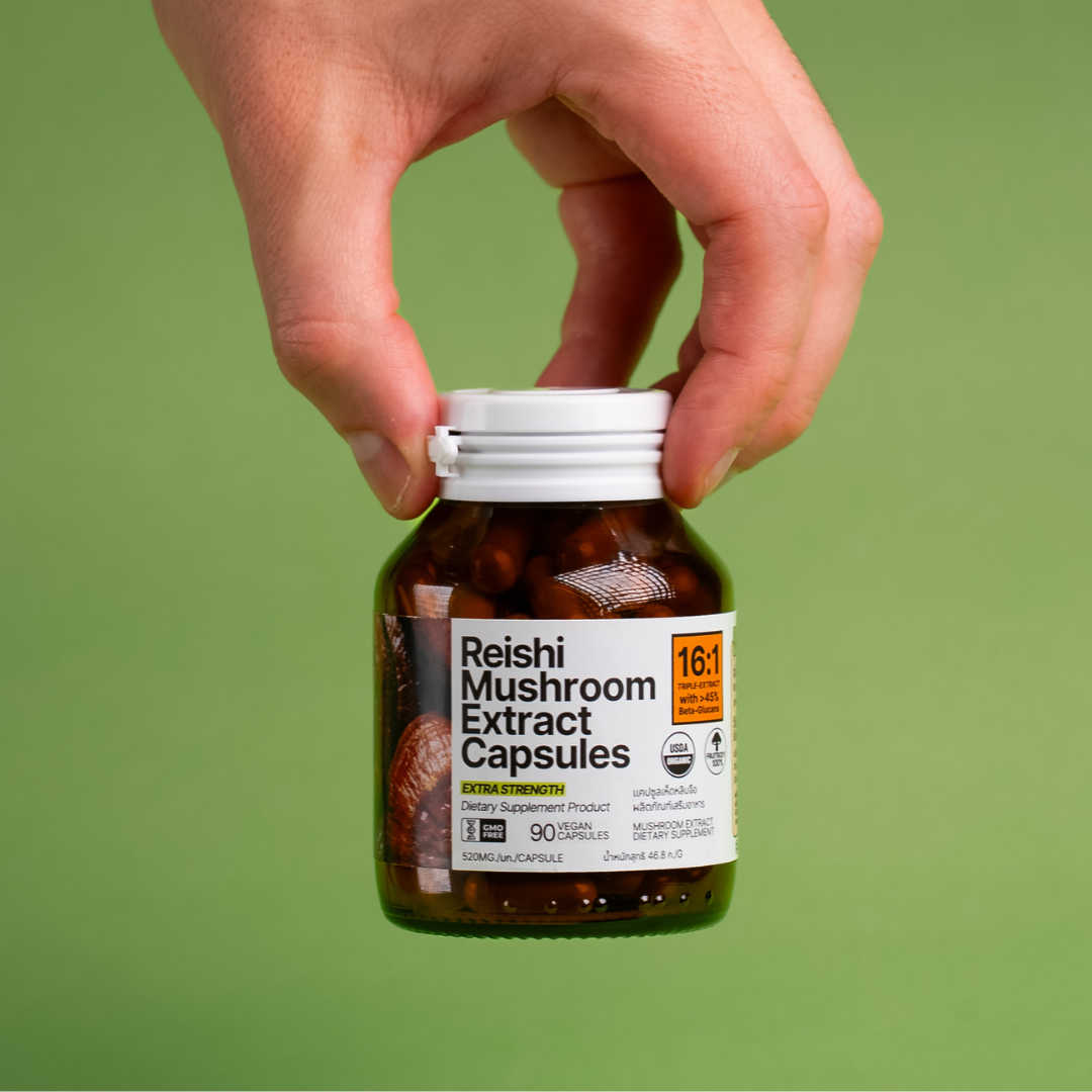 Reishi 16:1 Triple Extract Capsules