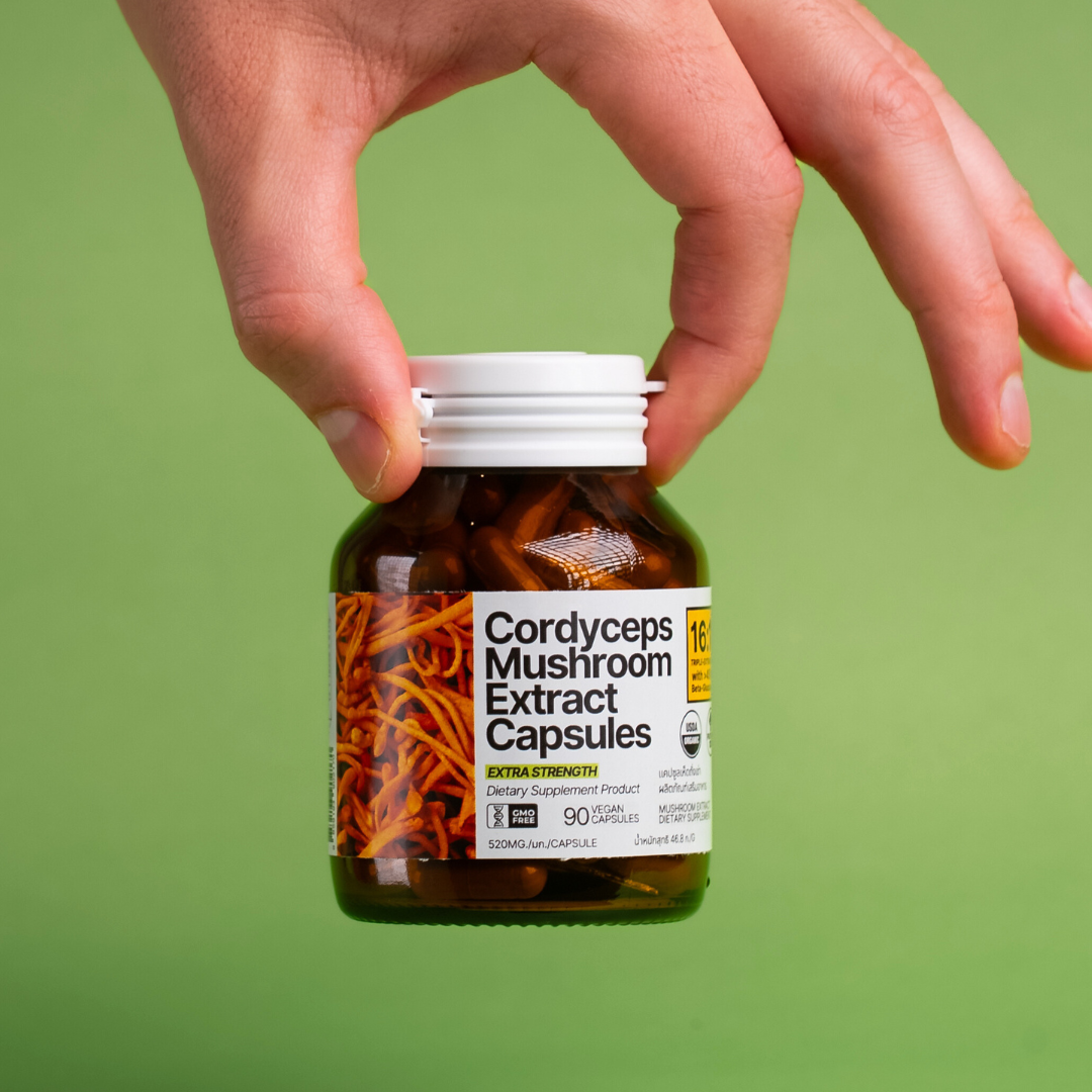 Cordyceps 16:1 Triple Extract Capsules