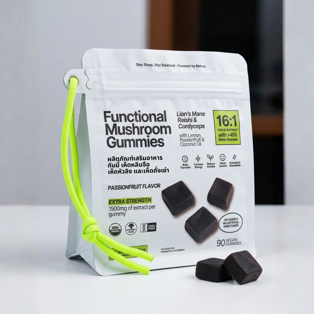 Extra Strength 16:1 Functional Mushroom Gummies