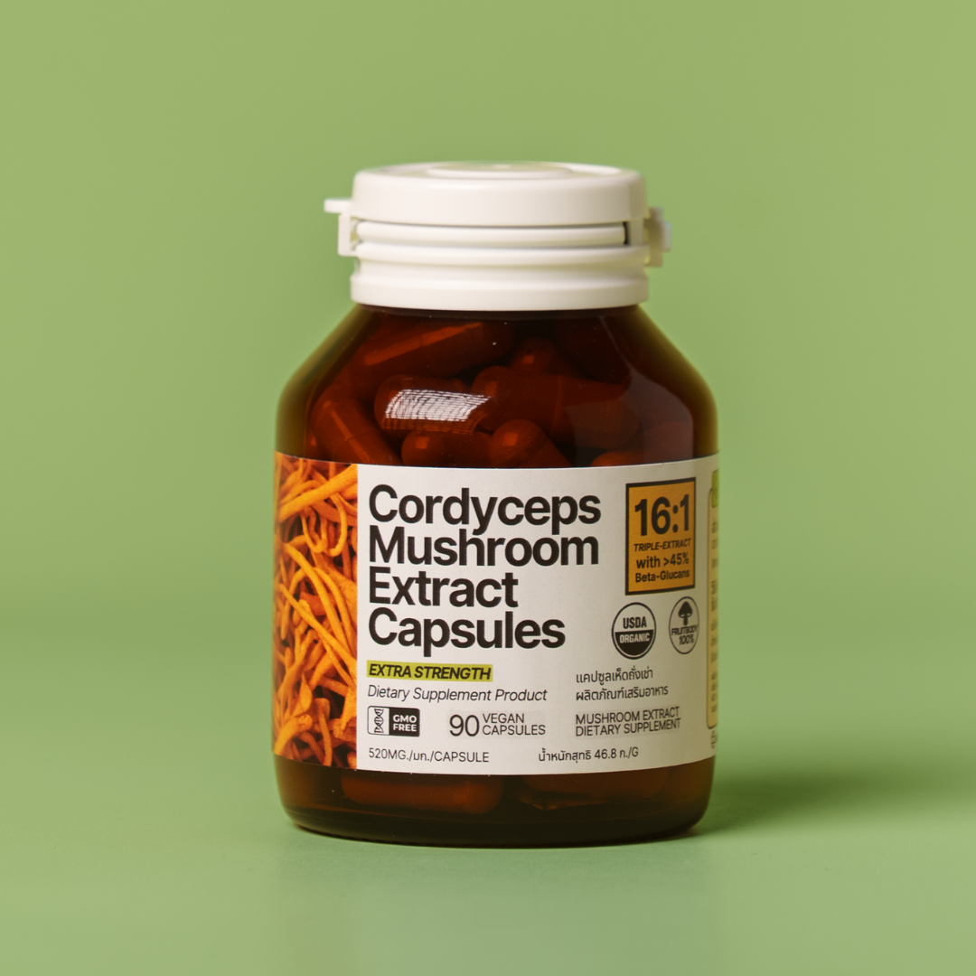 Cordyceps 16:1 Triple Extract Capsules