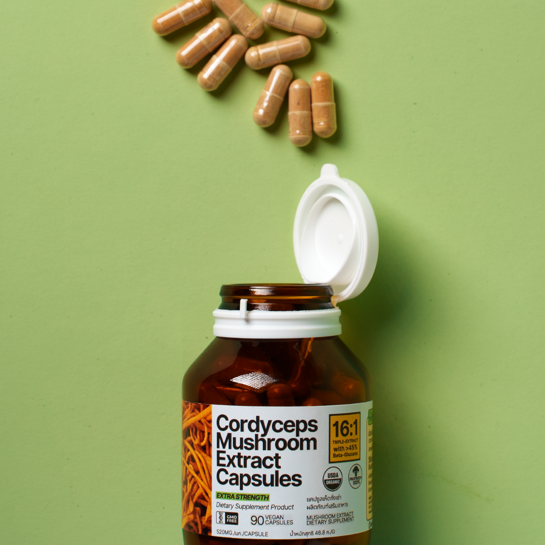 Cordyceps 16:1 Triple Extract Capsules