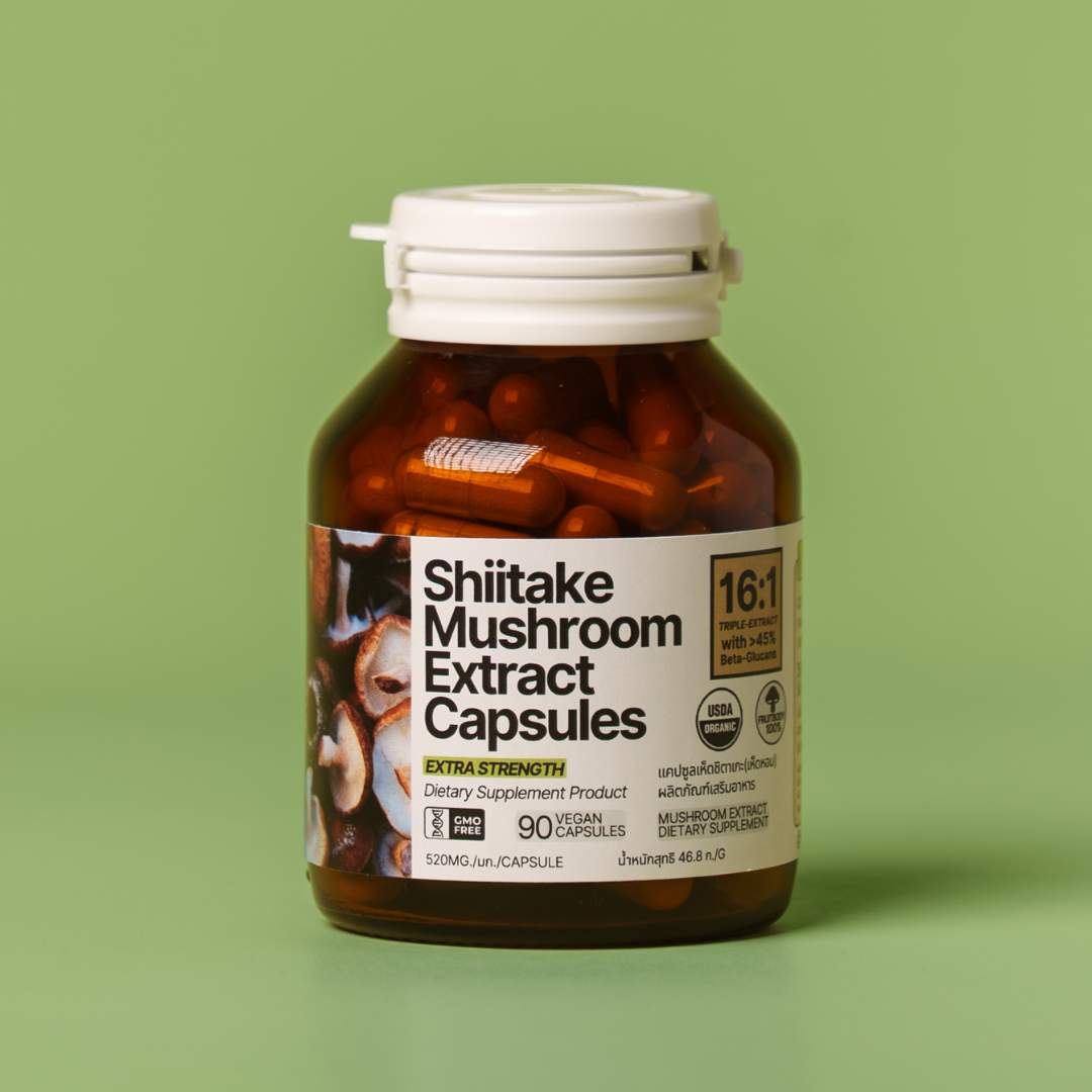 Shiitake 16:1 Triple Extract Capsules