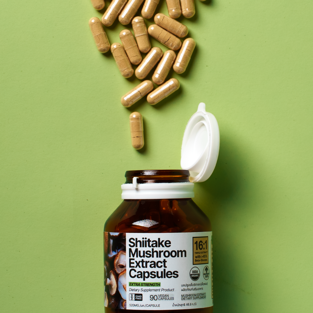 Shiitake 16:1 Triple Extract Capsules